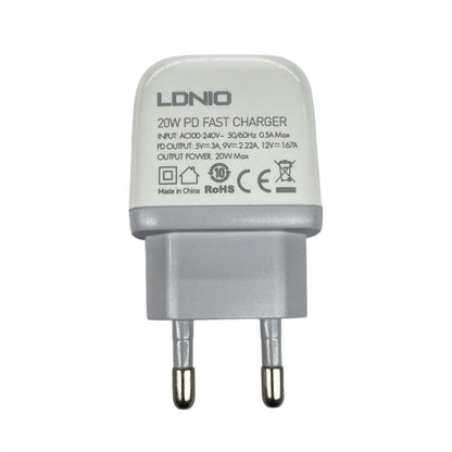 Home Charger | 20W | 1C – Ldnio A1209C White