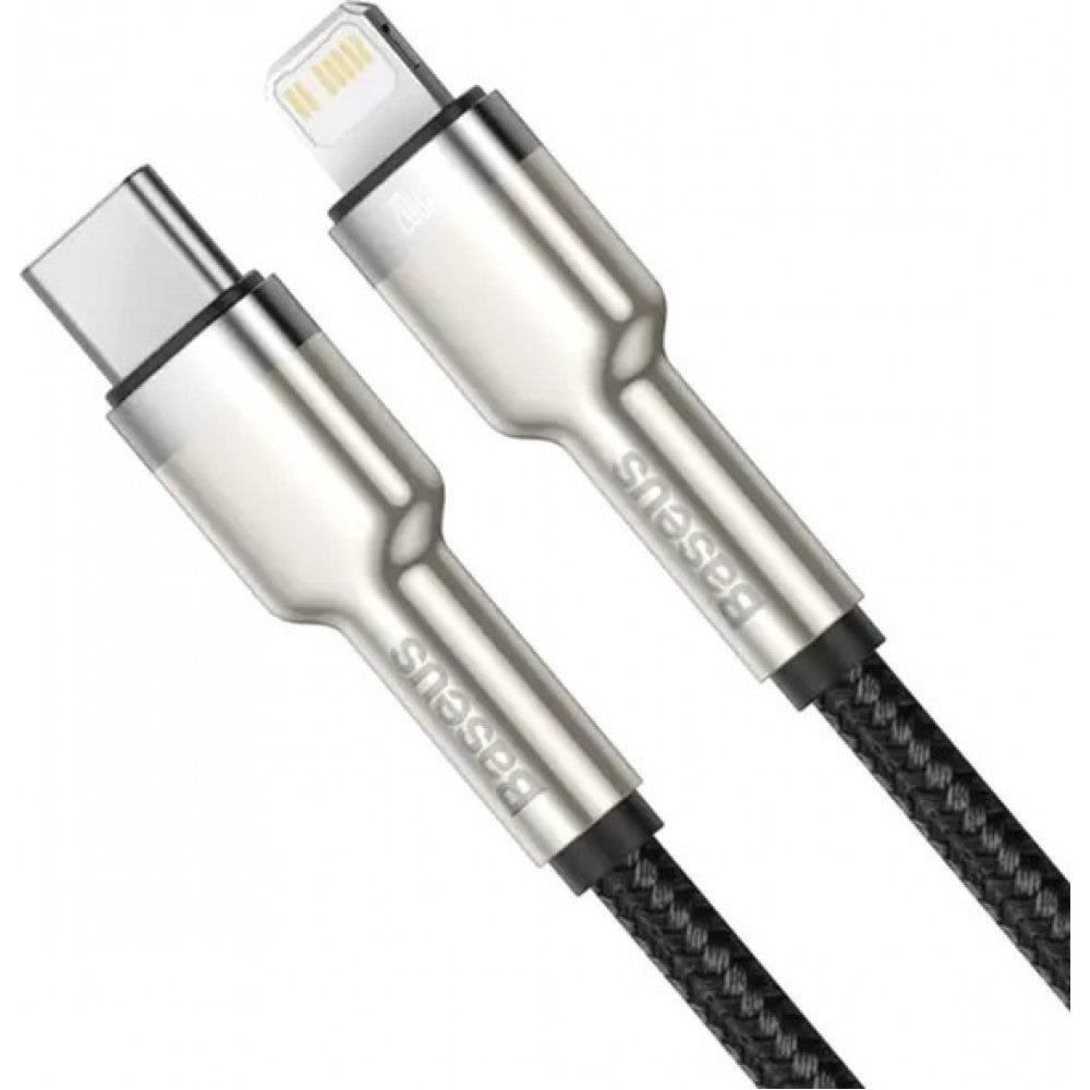USB C to Lightning Cable 20W (2m) – Baseus (CATLJK-B06) Cafule Series Metal – B01