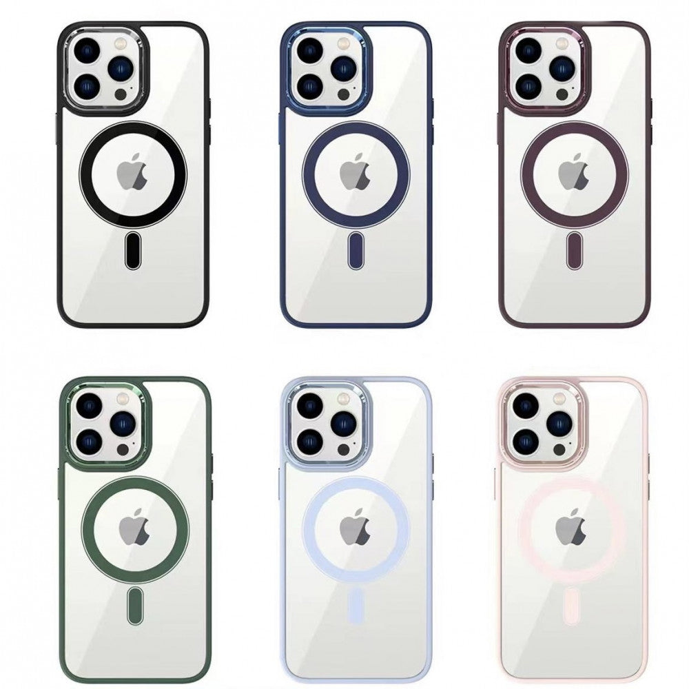 Color Clear Case with MagSafe - iPhone 13 - Blue