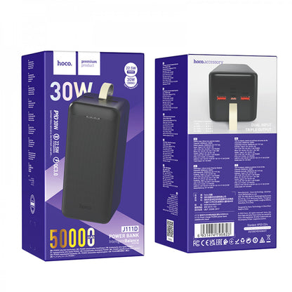 Power Bank 50000 mAh | PD30W – Hoco J111D – Black
