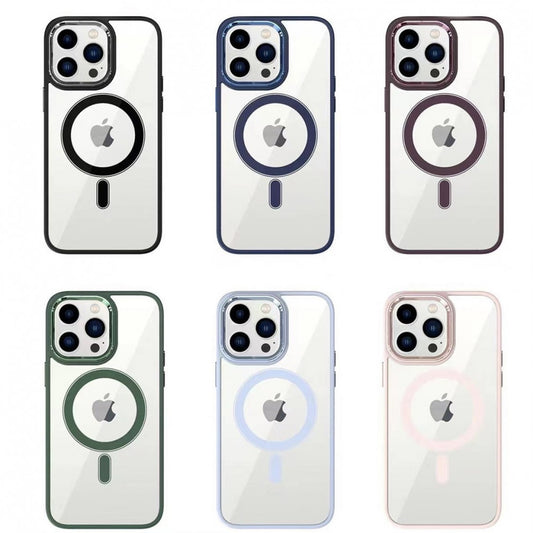 Color Clear Case with MagSafe - iPhone 11 - Green