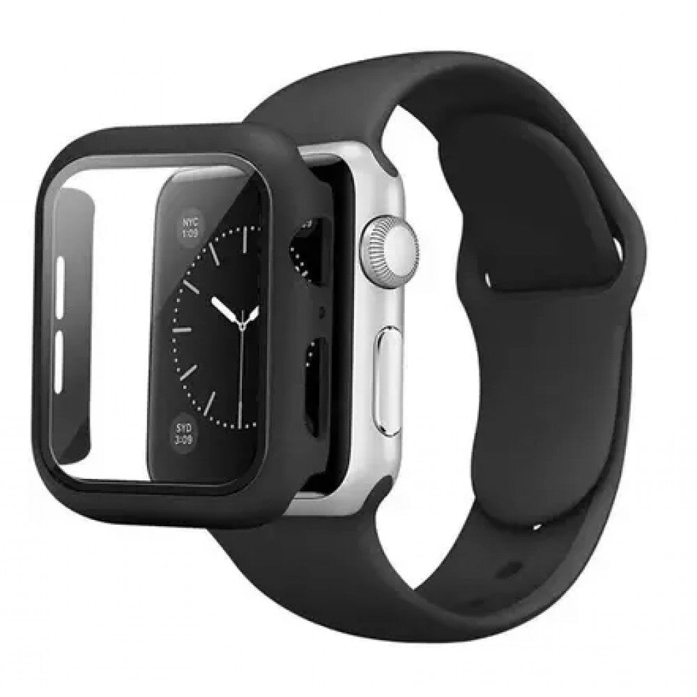 Reminets Silicon &amp; Glass – Apple Watch 42 mm – Dark Green