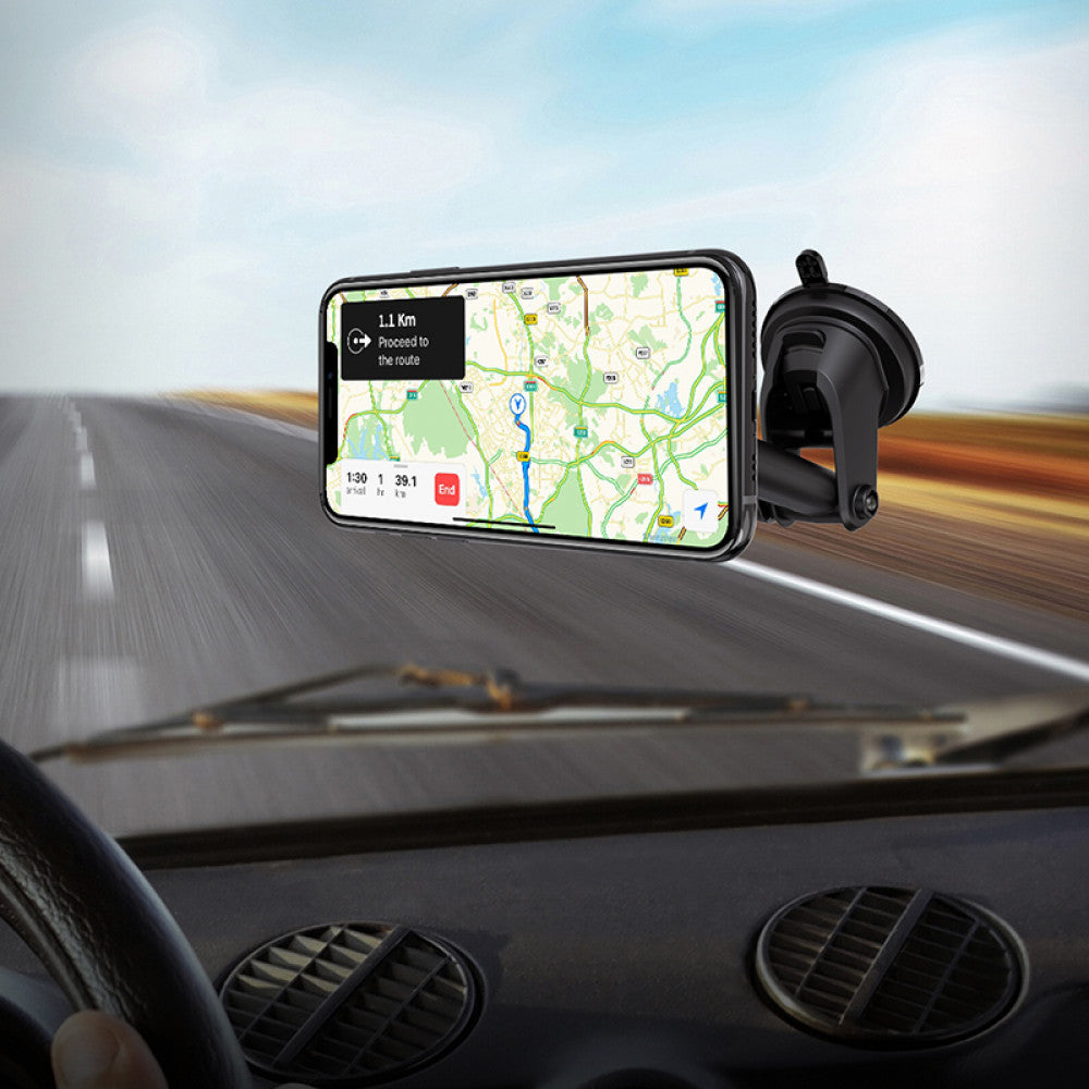 Car Holder Hoco CA67 Sagittarius series stretch magnetic – black