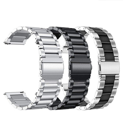 Reminets Rolex 3 Bead – Apple Watch 42 mm | 44mm | 45mm | 49 mm Black &amp; Silver