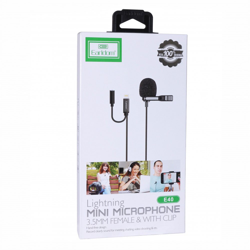 Microphone for Lightning Phone - Earldom ET-E40
