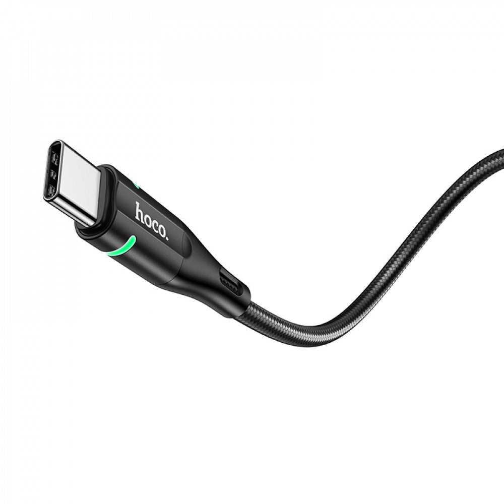 Cable USB C 2.4A (1.2m) – Hoco U93 – Black