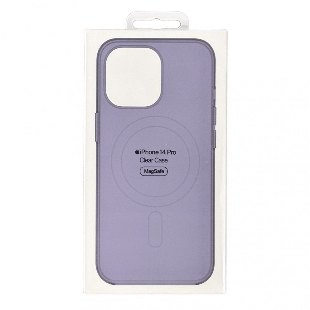 Purple Silicone Case with MagSafe - iPhone 14