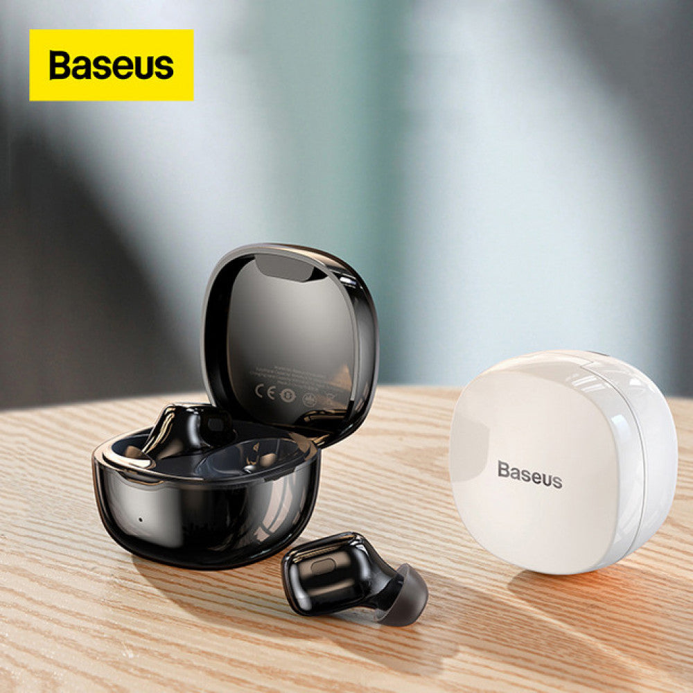 Bluetooth headset TWS — Baseus (NGTW2400) EncokWM01 — NGTW240002 White