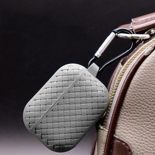 Airpods Pro 2 Case – Fabric Pattern – Gray