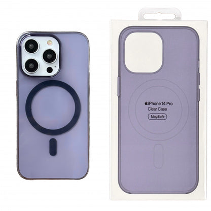 Purple Silicone Case with MagSafe - iPhone 14