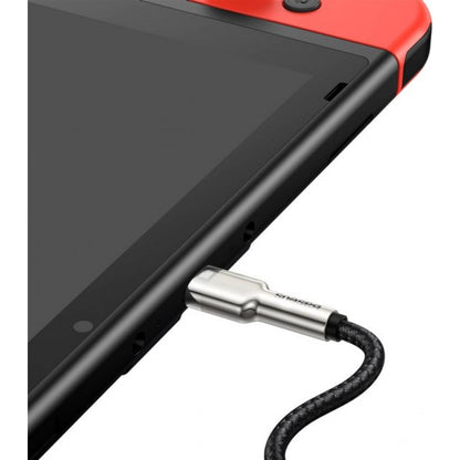 USB C cable 40W (0.25m) – Baseus (CATJK-01) Cafule Series Metal Data – CATJK-01 Black