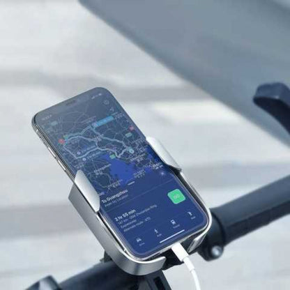 Motorcycle Holder—Baseus (SUKJA) Armor (Applicable for bicycle—SUKJA-01 Black