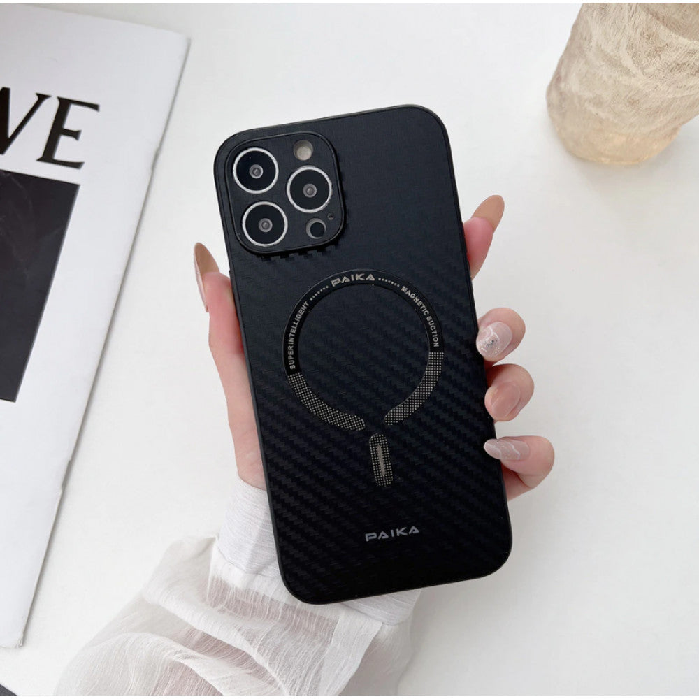 Carbon case with magsafe – iPhone 14 Pro Max – Black