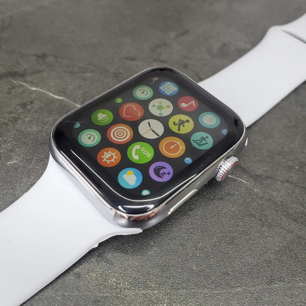 Borofone BD1 smart sports watch(call version) – Bright Silver