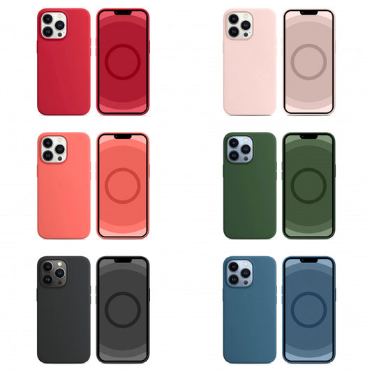 Silicone Case with MagSafe - iPhone 13 Pro - Midnight