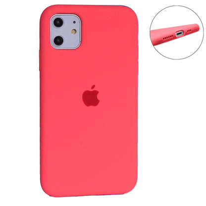 Original Silicone Case Full Size – iPhone 11 – Neon Pink