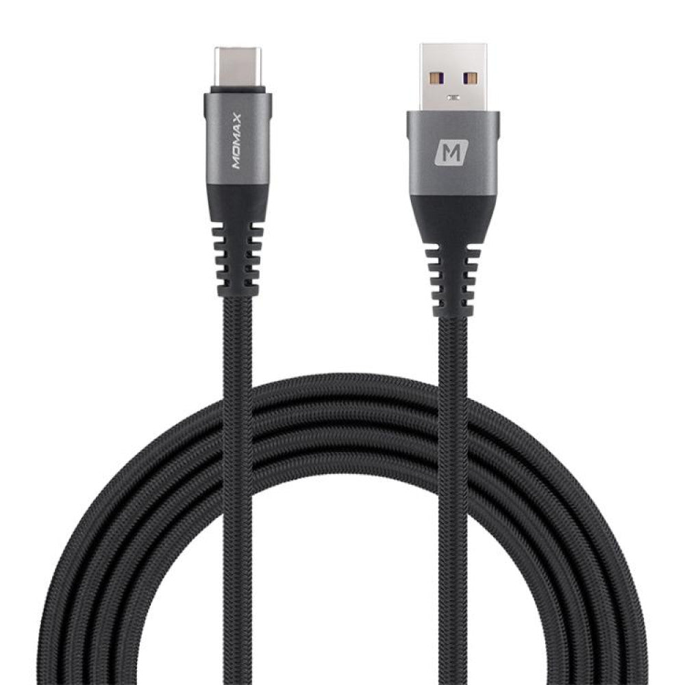 USB C cable 5A (2m) – Momax DA18E Space Gray
