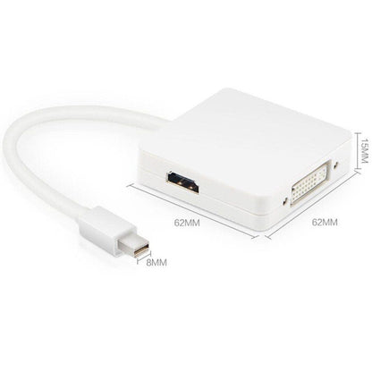 Mini DP - HDMI+VGA+DVI adapter