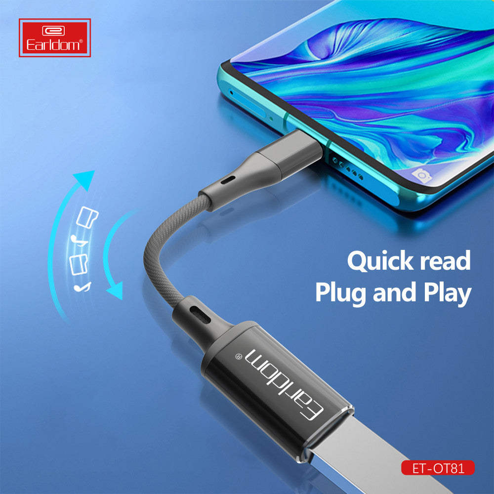 Adapter Earldom ET-OT81 OTG to Lightning (8 Pin)