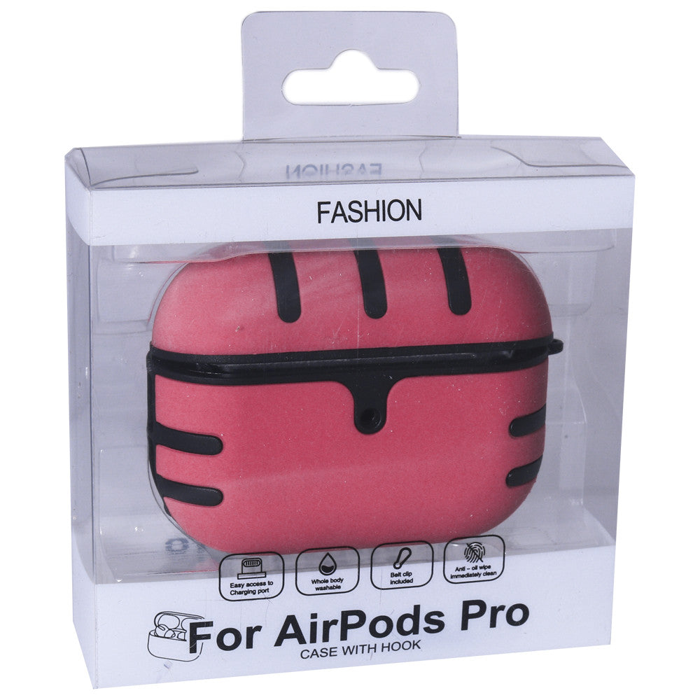AirPods Pro Case – Tiger With Carabine – Coral