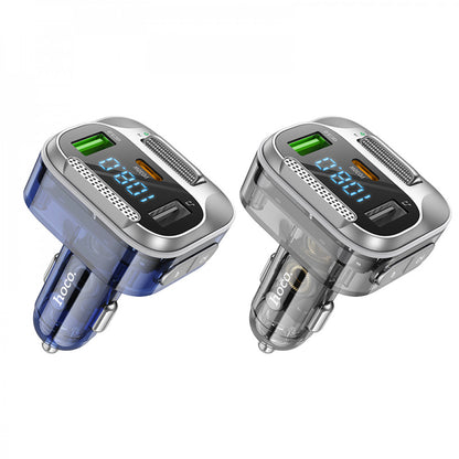 FM Transmitter – Hoco E75 Bravery PD30W+QC3.0 – dark blue
