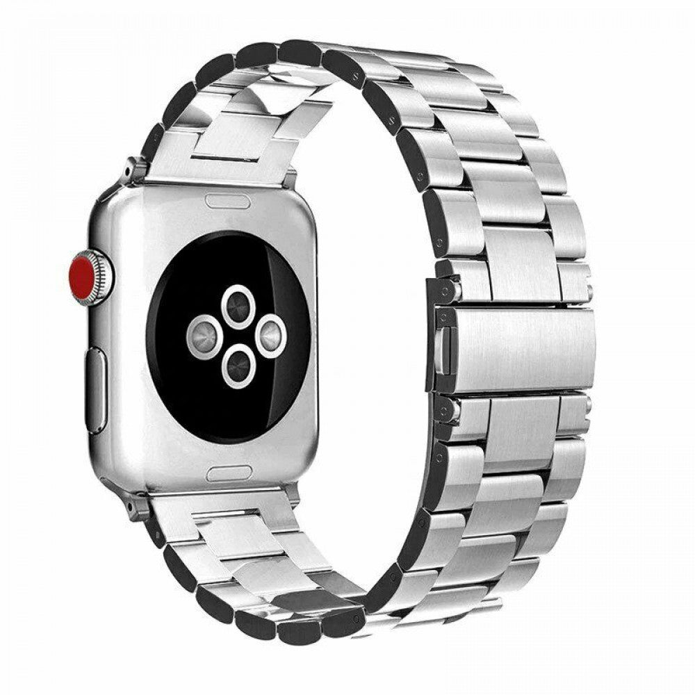 Reminets Rolex 3 Bead – Apple Watch 42 mm | 44mm | 45mm | 49mm Silver