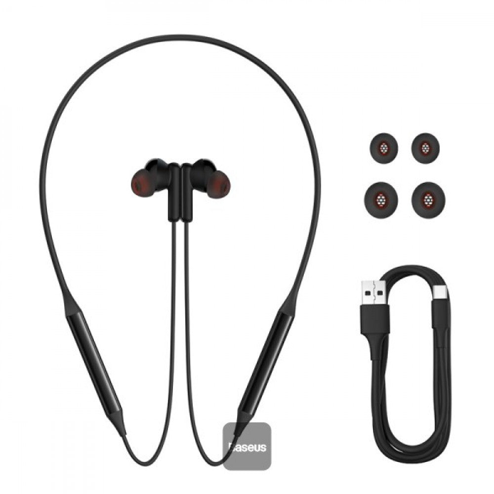 Droneless headphones – Baseus (NGTU0100) Bowie U2 Pro Neckband Noise-Cancellation – NGTU010001 Black