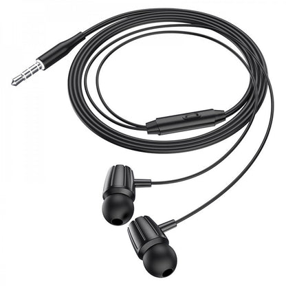 Headphones with microphone 3.5mm – Hoco M88 Graceful universal – Black