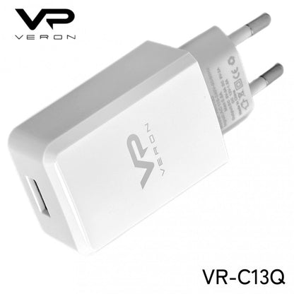 Home Charger | 18W | 1U – Veron VR-C13Q – White