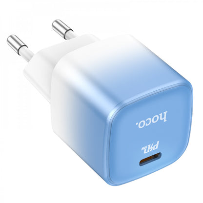 Home Charger | 20W | PD3.0 – Hoco C101A – Ice Blue