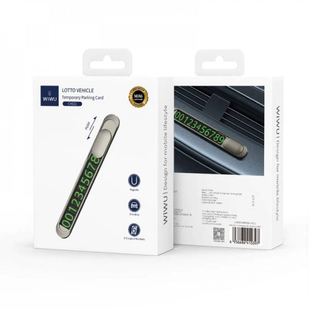 Car Phone Number Wiwu CH021