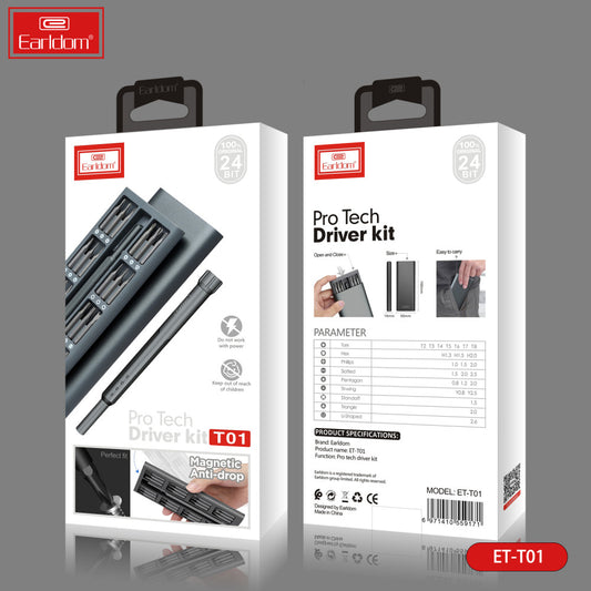 Screwdriver set Earldom ET-T01