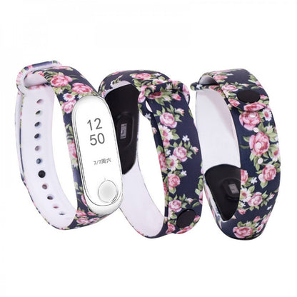 Reminets Silicone Flowers Design – Xiaomi Mi Band 2