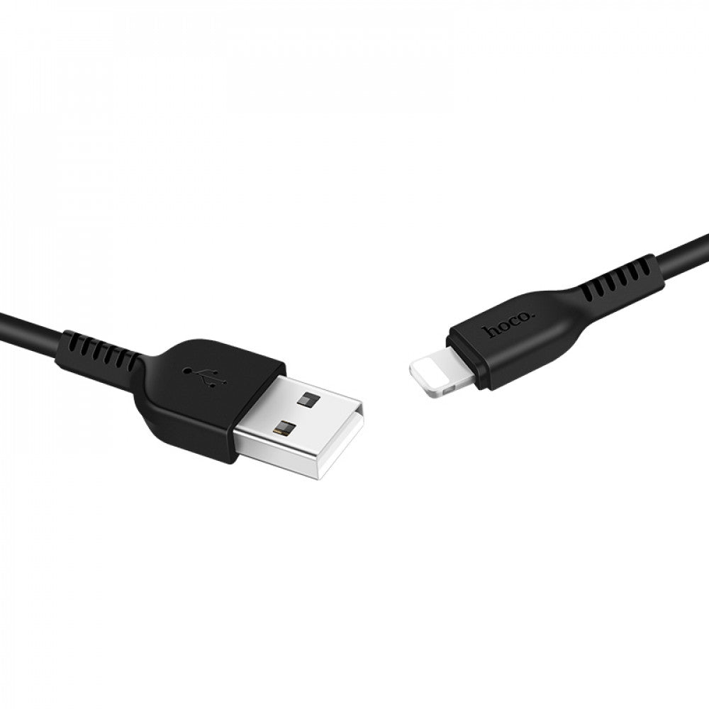 Lightning cable 2A (1m) – Hoco X13 – Black