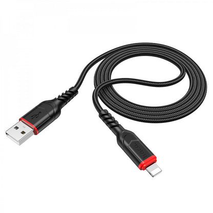 Lightning Cable 2.4A (1m) — Hoco X59 — Black