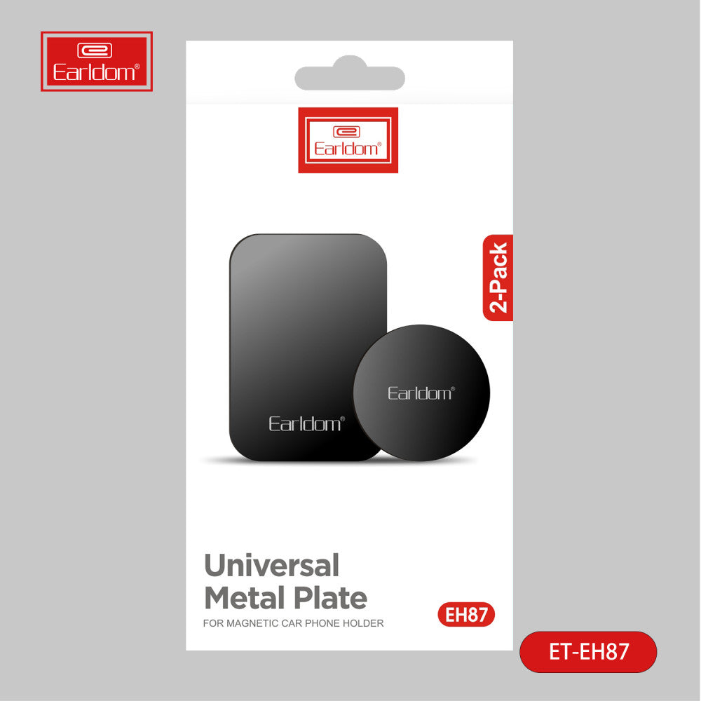 Set of plates for magnetic holders 2 pcs (rectangular) Earldom ET-EH87