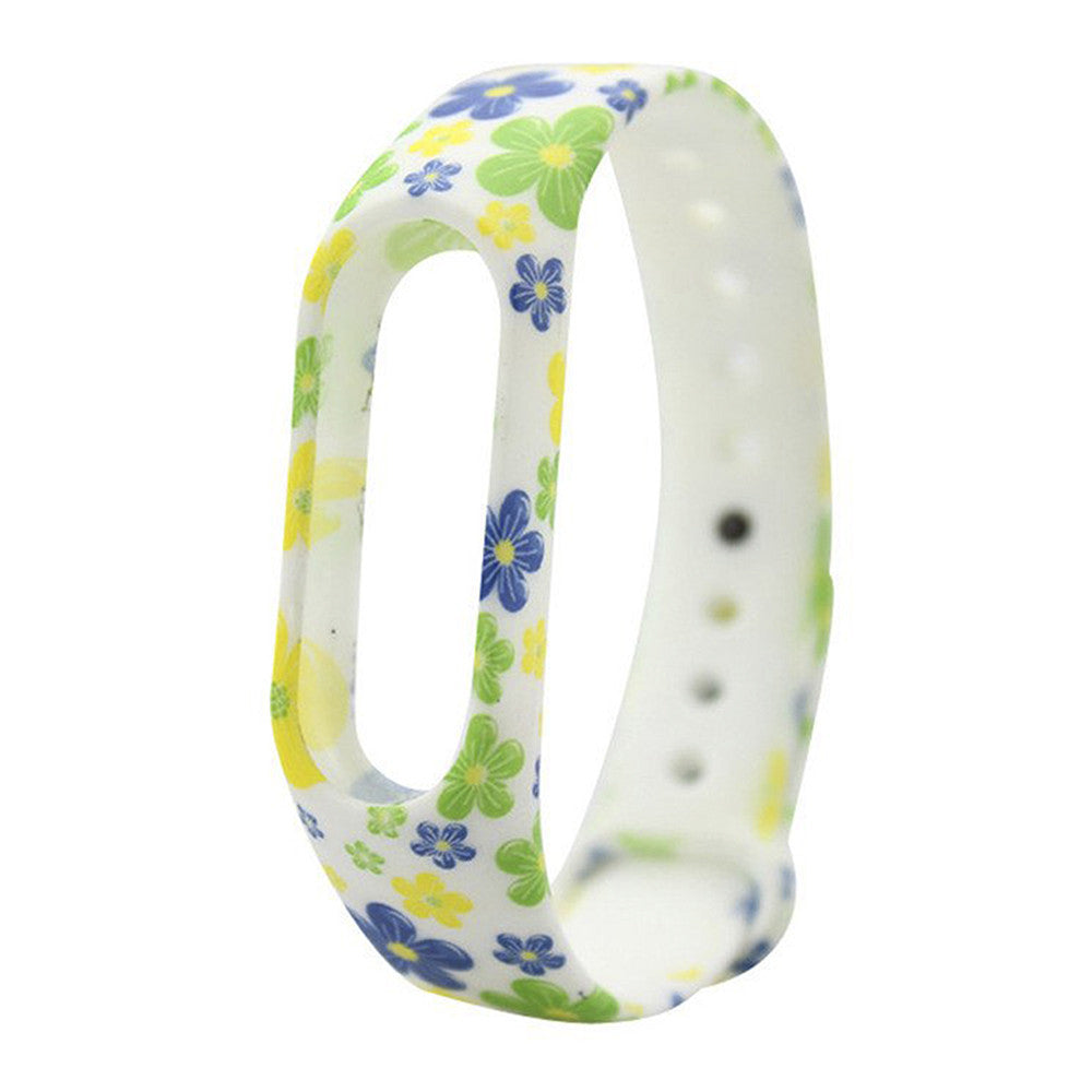 Reminets Silicone Flowers Design – Xiaomi Mi Band 2