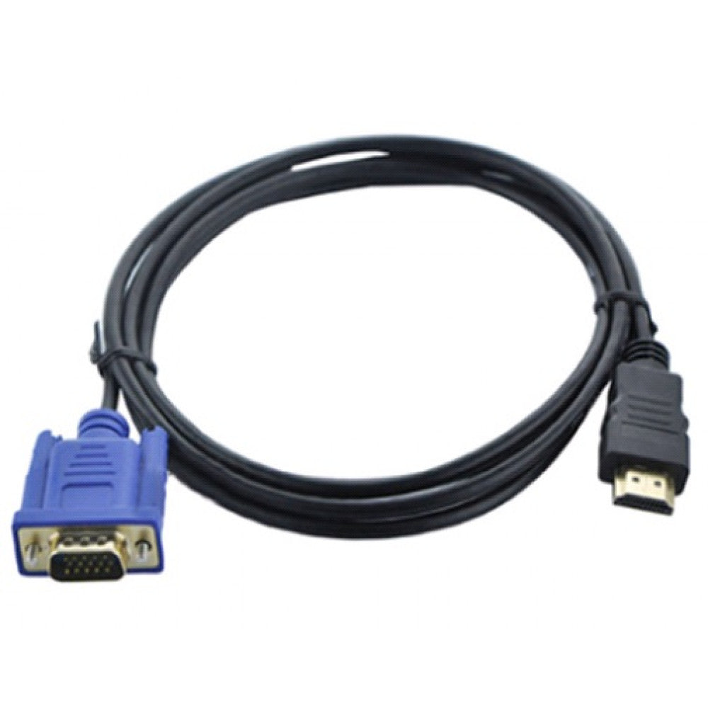 HDMI to VGA Adapter Cable (1.5m) Adapter (for screws)