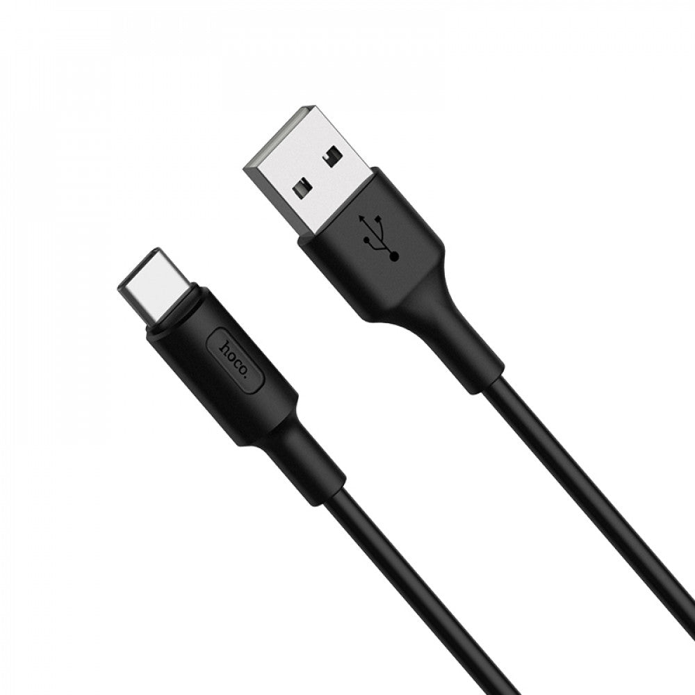 USB C cable 2A (1m) – Hoco X25 – Black