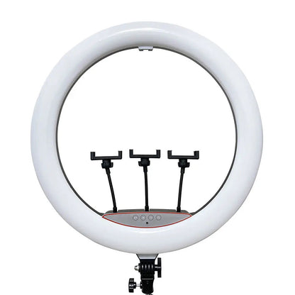 LED Ring Light 56 ​​cm 22" | 480 Lights | Remote | Rotary Switch | 12V Adapter | LJJ-22