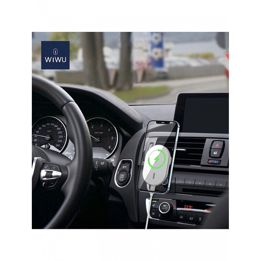 Automatic magnetic trimmer for power supply with dartless charging 15W - WiWU CH-306