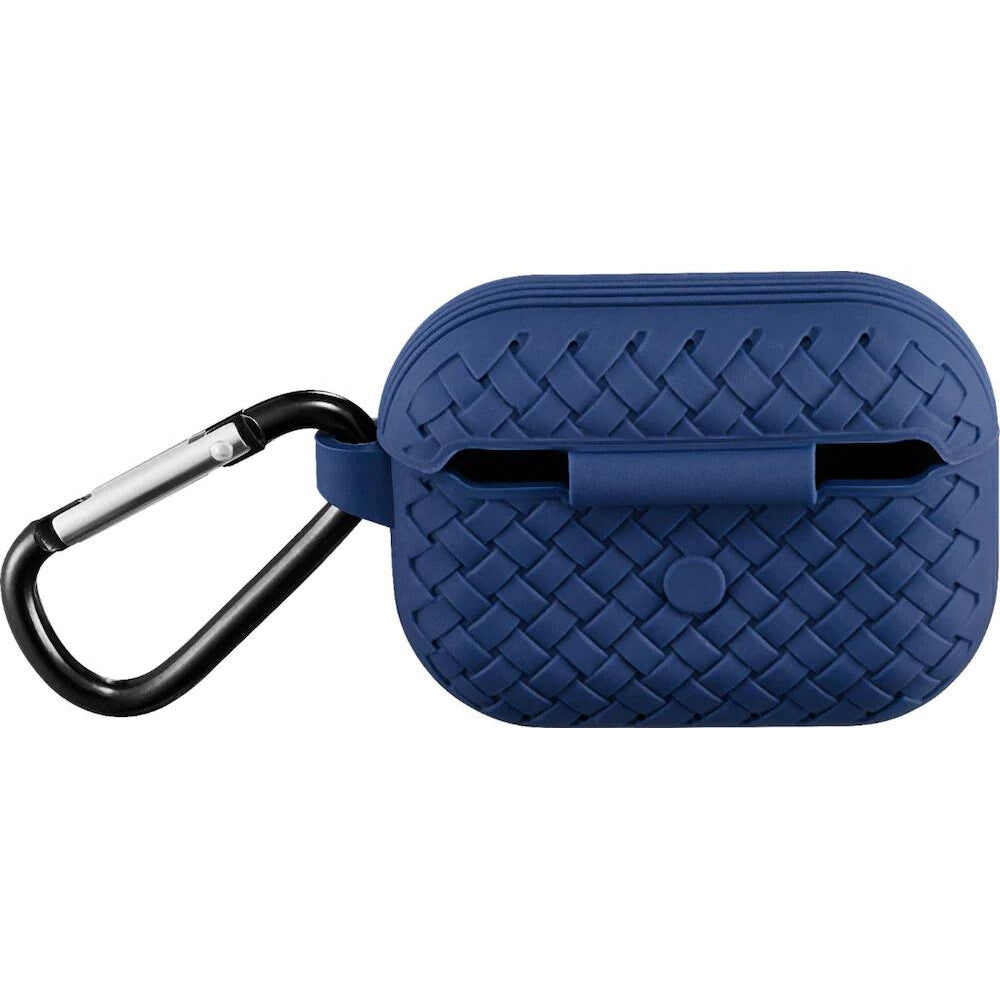 Airpods Pro 2 Case – Fabric Pattern – Midnight Blue