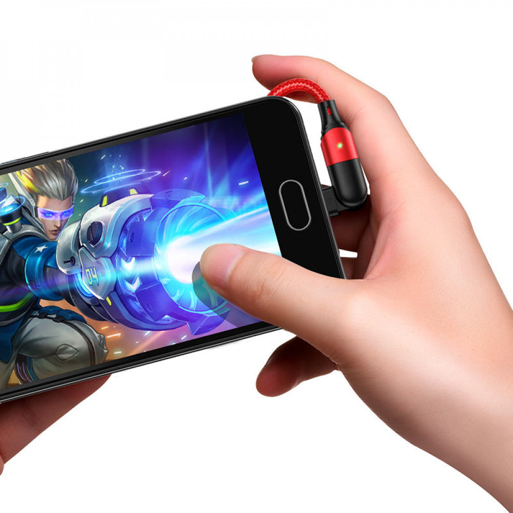 Cable Micro 2.4A (1.2m) – Hoco U100 – Black