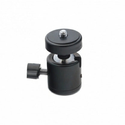 360° Articulating Mount for LED Lamp, Camera, GoPro to Tripod, Metal Head
