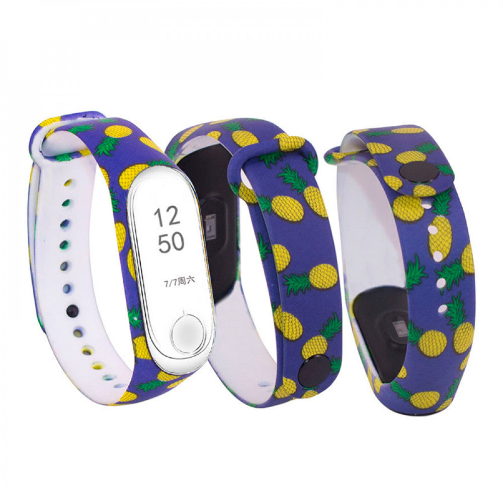 Reminets Silicone Flowers Design – Xiaomi Mi Band 2