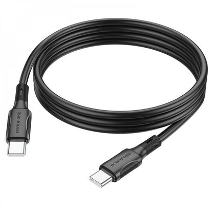 USB C to C Cable 60W (1m) — Borofone BX80 — White