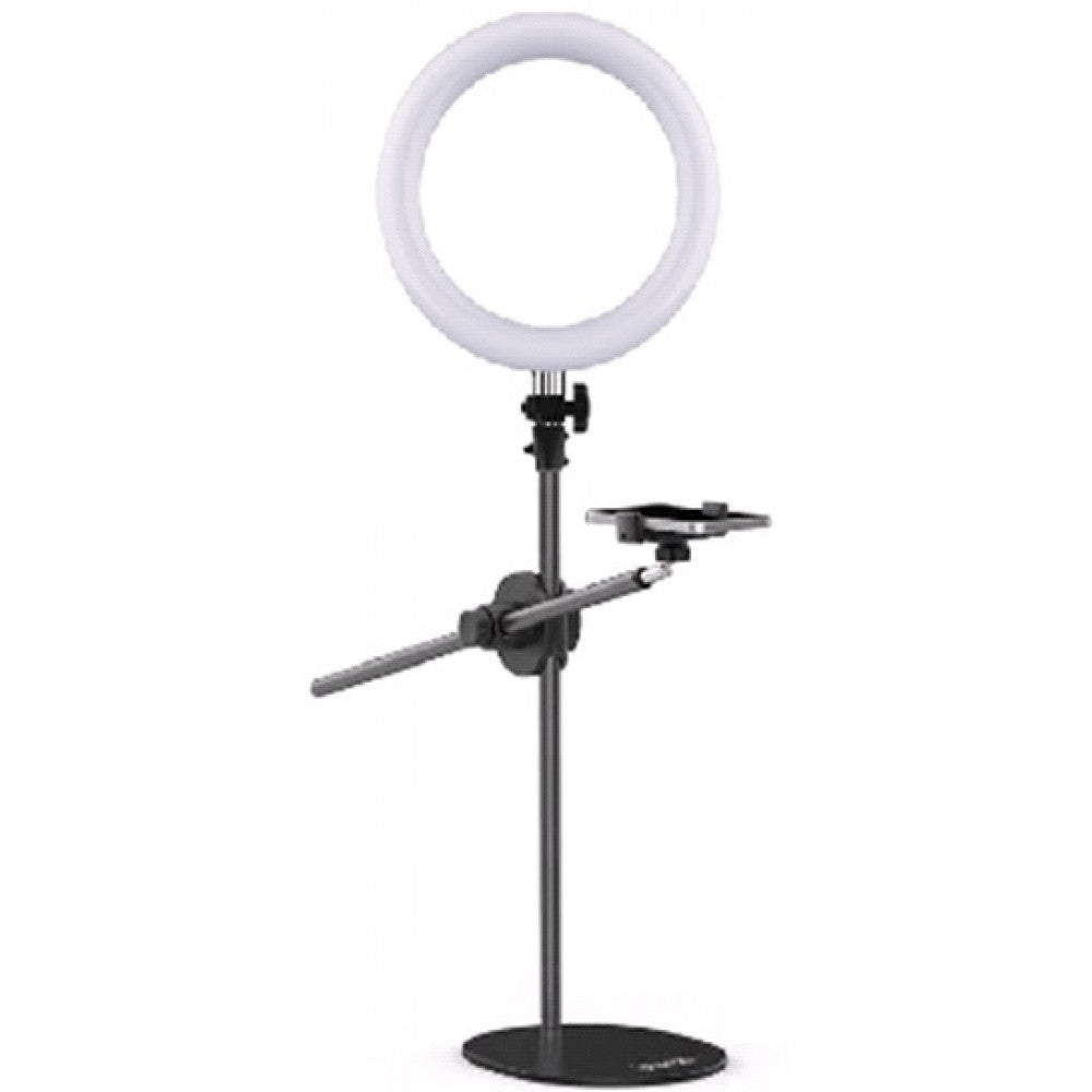 Ring lamp LED 360 Veron F-537S 10" 3300K - 6000K + holder + remote + tripod stand