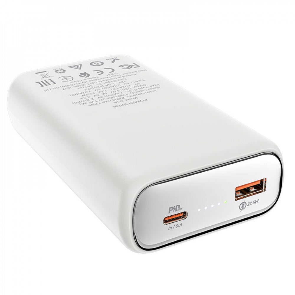 Power Bank 20000 mAh – Hoco Q1A – White