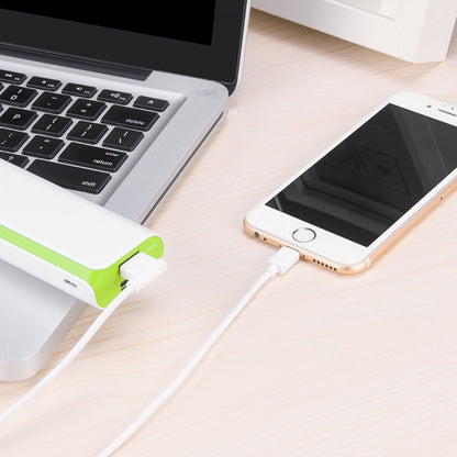 Lightning cable 2A (1.2m) – Hoco UPL11 L-shape Black – White