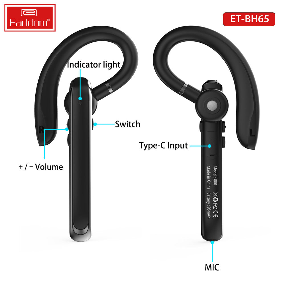 Bluetooth headset – Earldom ET-BH65